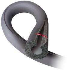 9mm Thick Wall 22mm Bore 2m Self-Seal K-Flex Pipe Insulation
