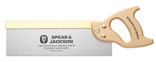 Spear & Jackson 9550B B23 Trad Brass BK Tenon, Blue, 12 x 15...
