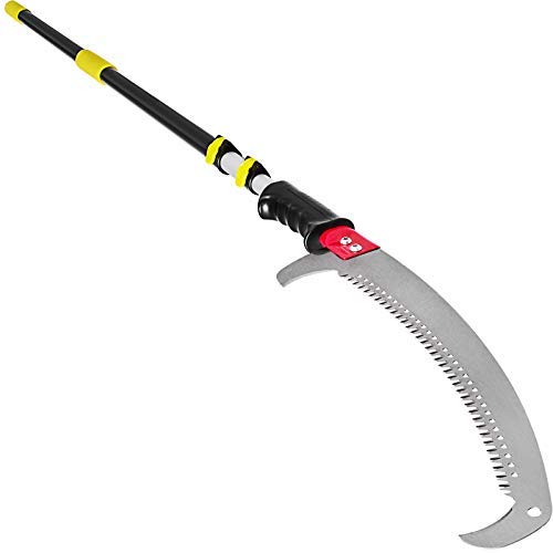 KITGARN Telescopic Pole Saw 6-24 Foot Extendable Telescopic...