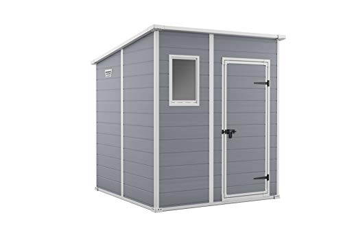 Keter 17208243 Manor Pent Garden Storage Shed 6 x 6 feet -...