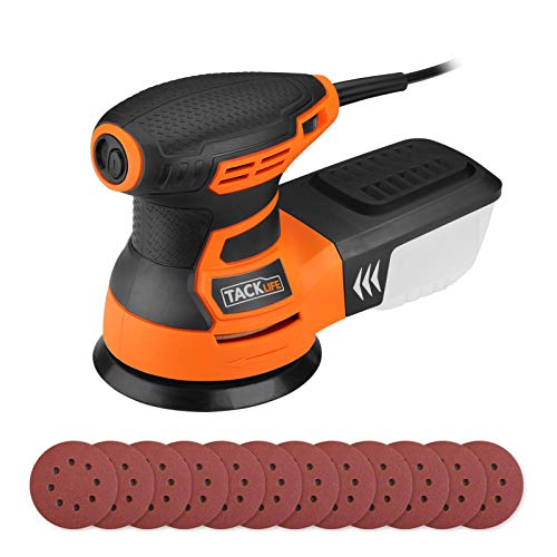 Orbital Sander 6 Variable Speed 350W 13000 RPM 125mm...
