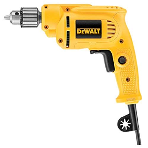 DEWALT Corded Drill with Keyed Chuck, 7.0-Amp, 3/8-Inch...