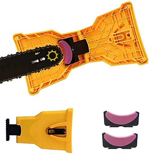 Chainsaw Sharpener with 2 Holes , Chainsaw Teeth Sharpener...