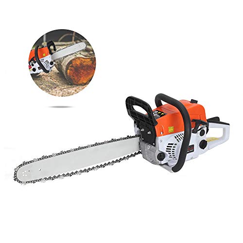 YORKING Top Handled Stroke Petrol Chainsaw Easy Start...