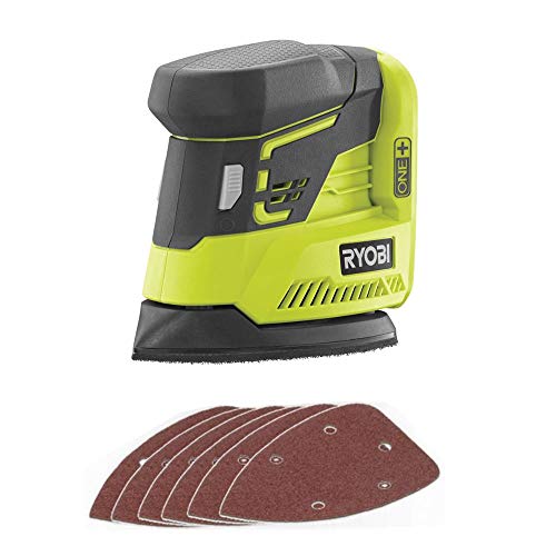 Ryobi R18PS-0 18V ONE+ Cordless Corner Palm Sander (Body...