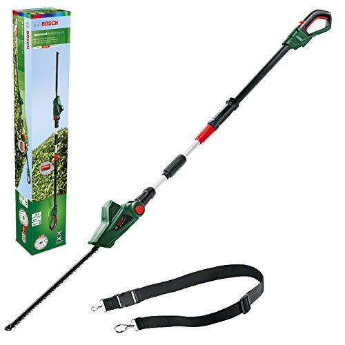 Bosch Cordless Telescopic Hedge Trimmer UniversalHedgePole...