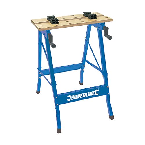 Silverline TB01 Portable Workbench, 100 kg