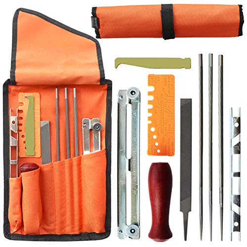 Nejoney 10Pcs Chainsaw Sharpener File Kit,Wood...