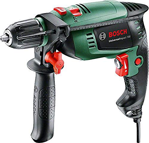BOSCH 0603131070 UniversalImpact 700 Hammer Drill, Green,...
