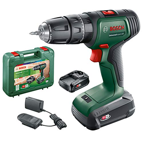 Bosch 06039D4171 Cordless Hammer Drill UniversalImpact 18 V...