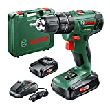 Bosch Home and Garden Cordless Combi Drill PSB 1800 LI-2 (2...