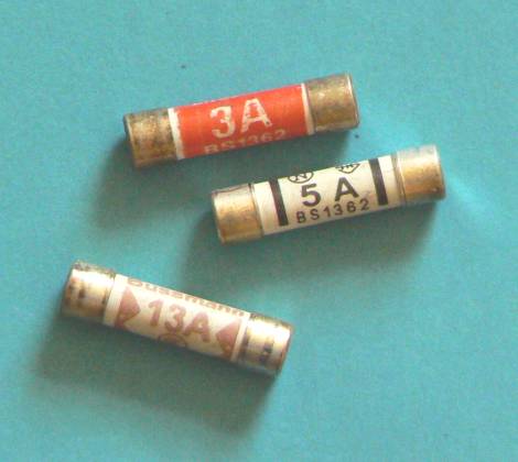Different Types of Fuse Ratings in Plugs